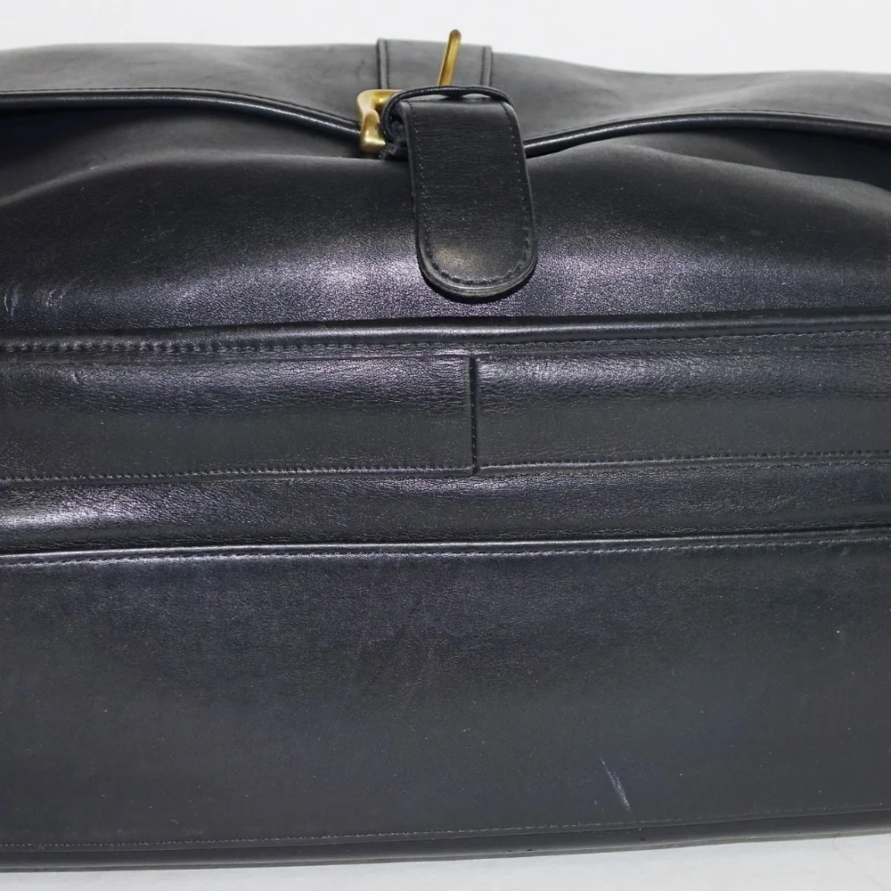 Vintage Coach‎ 5283 Harrison Briefcase Black